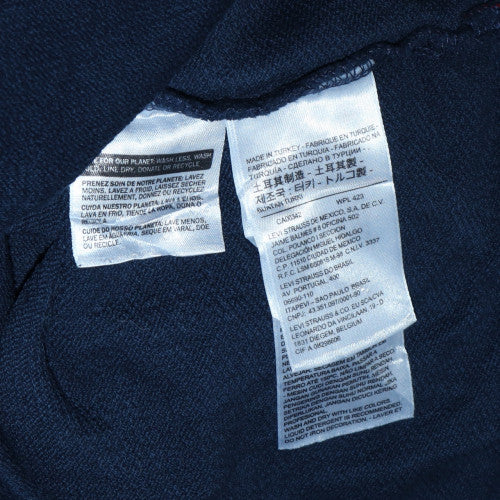 Levi's Men's Blue Logo Pullover Hoodie L Regular Fit - Image 5