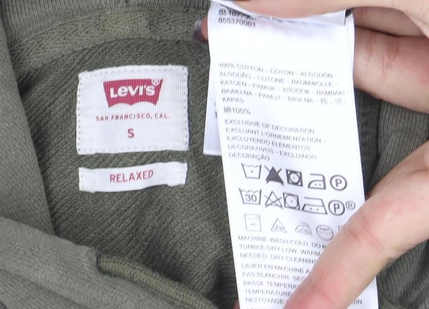 Levi's Men's Multicoloured S Pullover Hoodie Cotton Regular Fit - Image 4