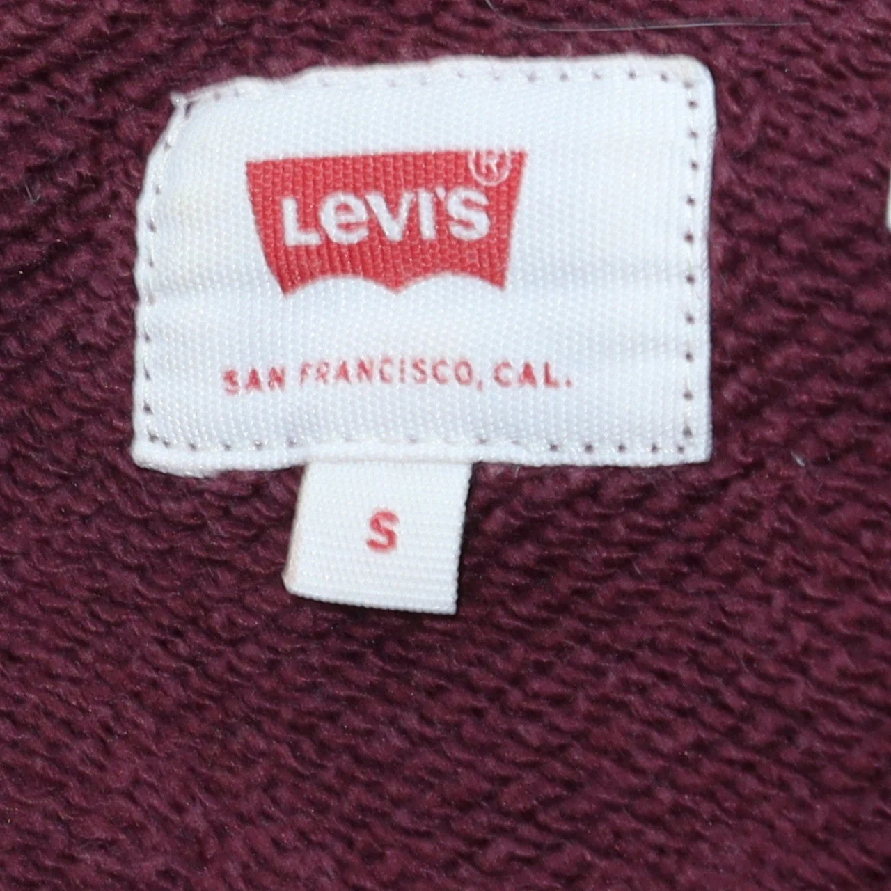 Levi's Men's Purple Crew Neck Pullover Sweatshirt Size S - Image 6