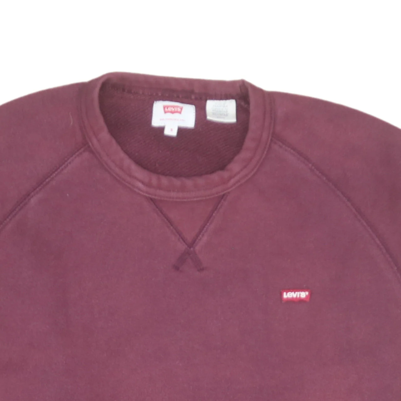 Levi's Men's Purple Crew Neck Pullover Sweatshirt Size S - Image 8