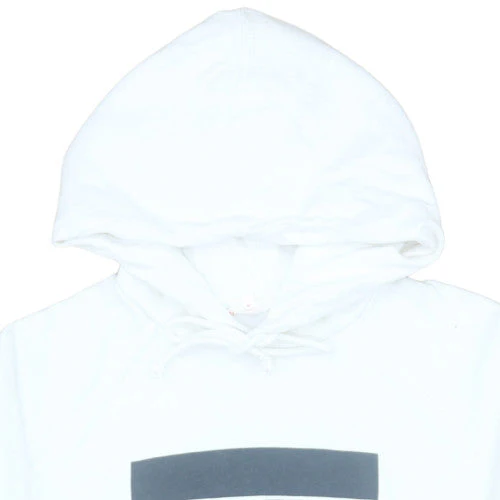 Levi's Men's White Pullover Hoodie S Graphic Logo Sweatshirt - Image 7