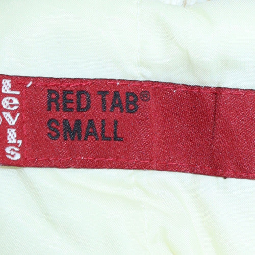 Levi's Red Tab Men's Small Ivory Bomber Jacket with Zip Front - Image 5