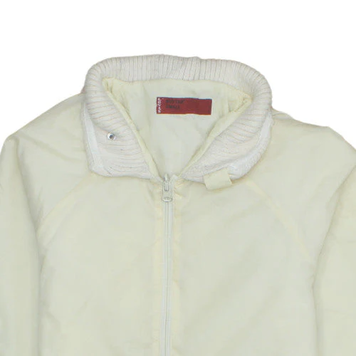 Levi's Red Tab Men's Small Ivory Bomber Jacket with Zip Front - Image 8