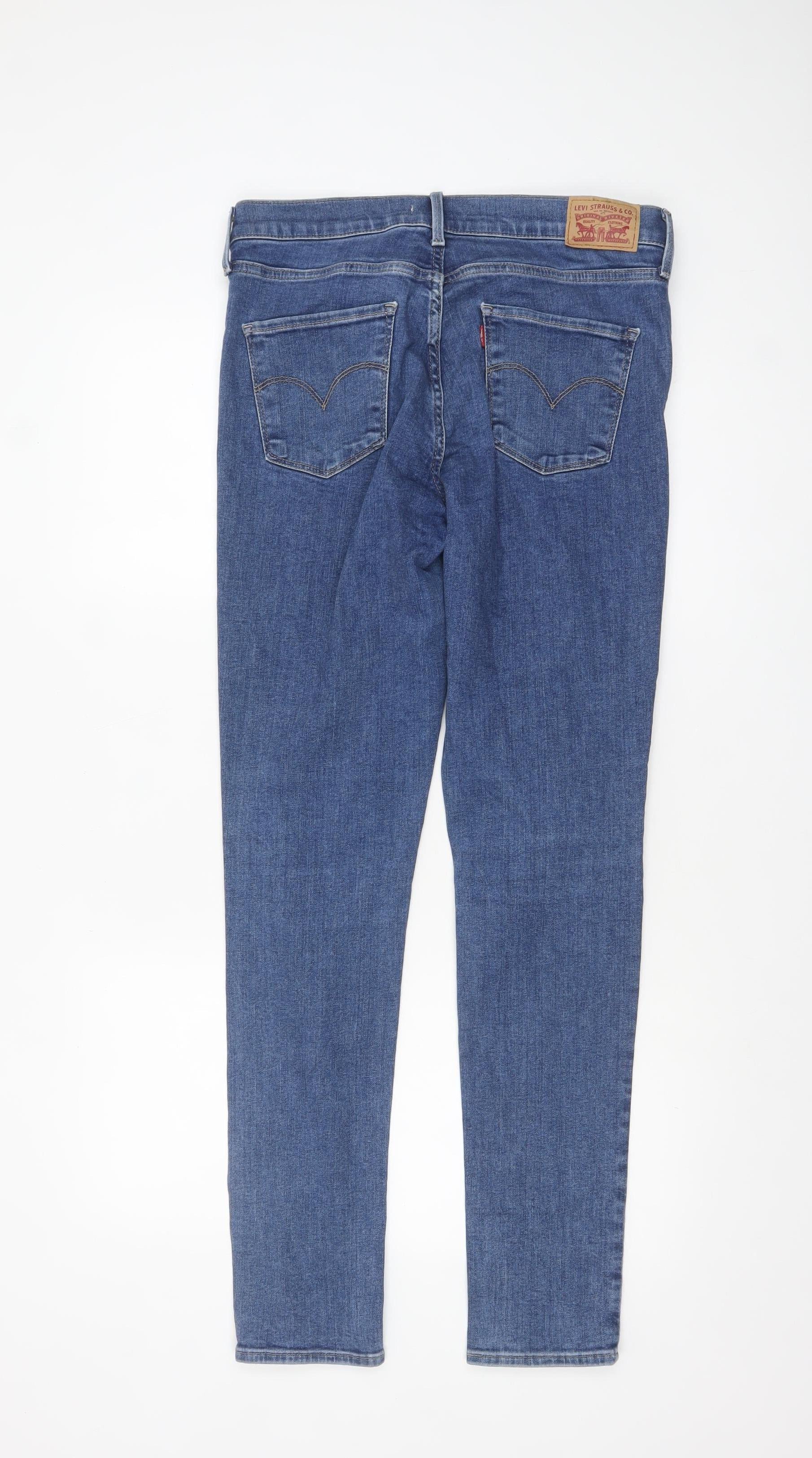 Levi's Women Blue 311 Shaping Skinny Jeans Size 30 - Image 3