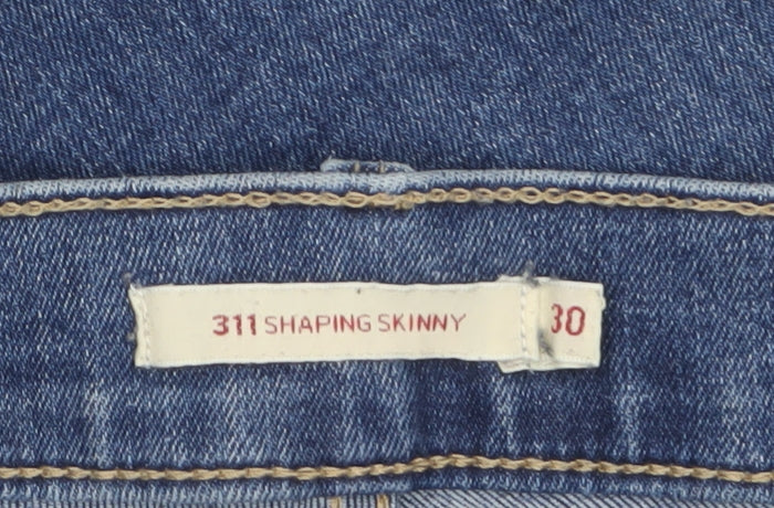 Levi's Women Blue 311 Shaping Skinny Jeans Size 30 - Image 5