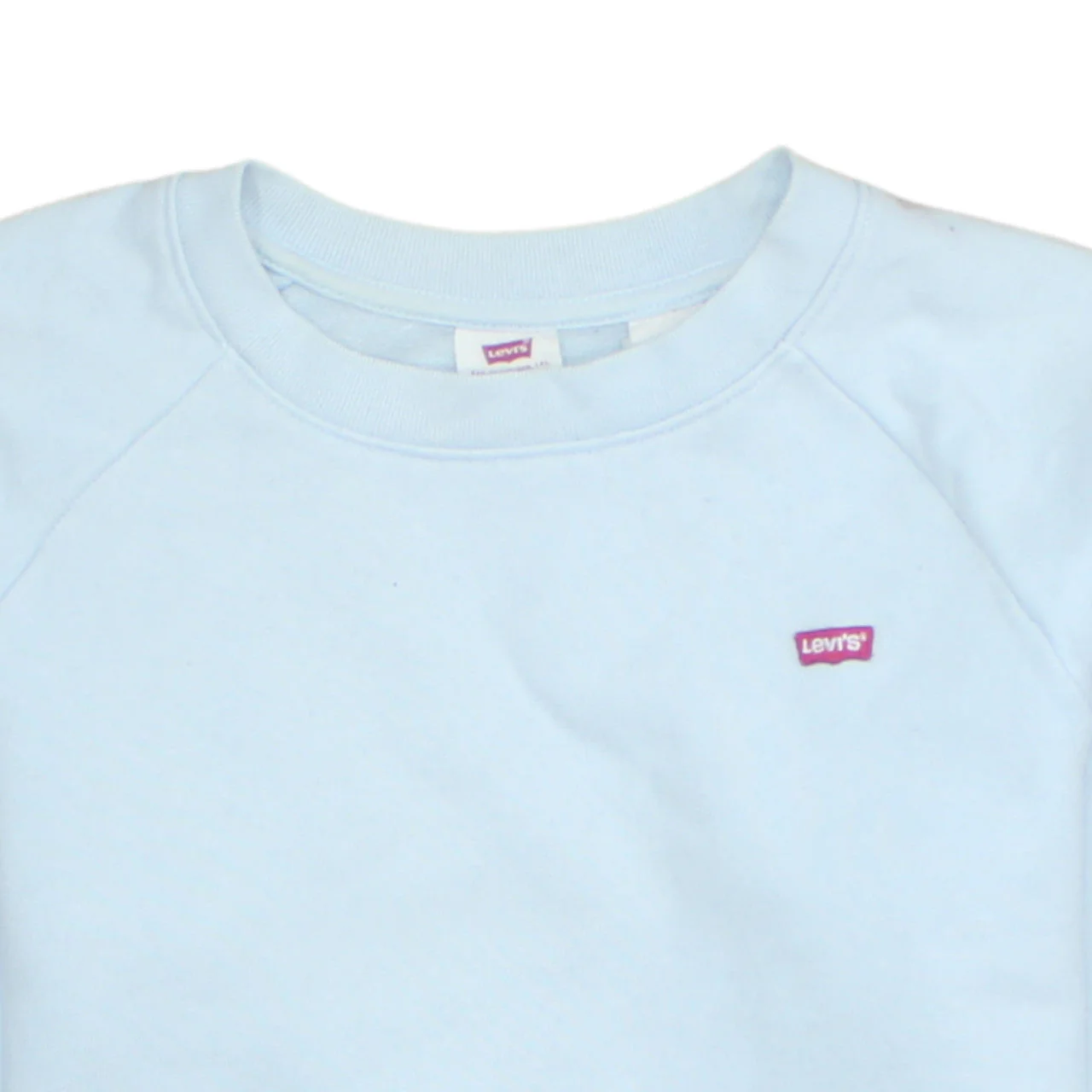 Levi's Women Light Blue XS Crew Neck Pullover Sweatshirt - Image 8