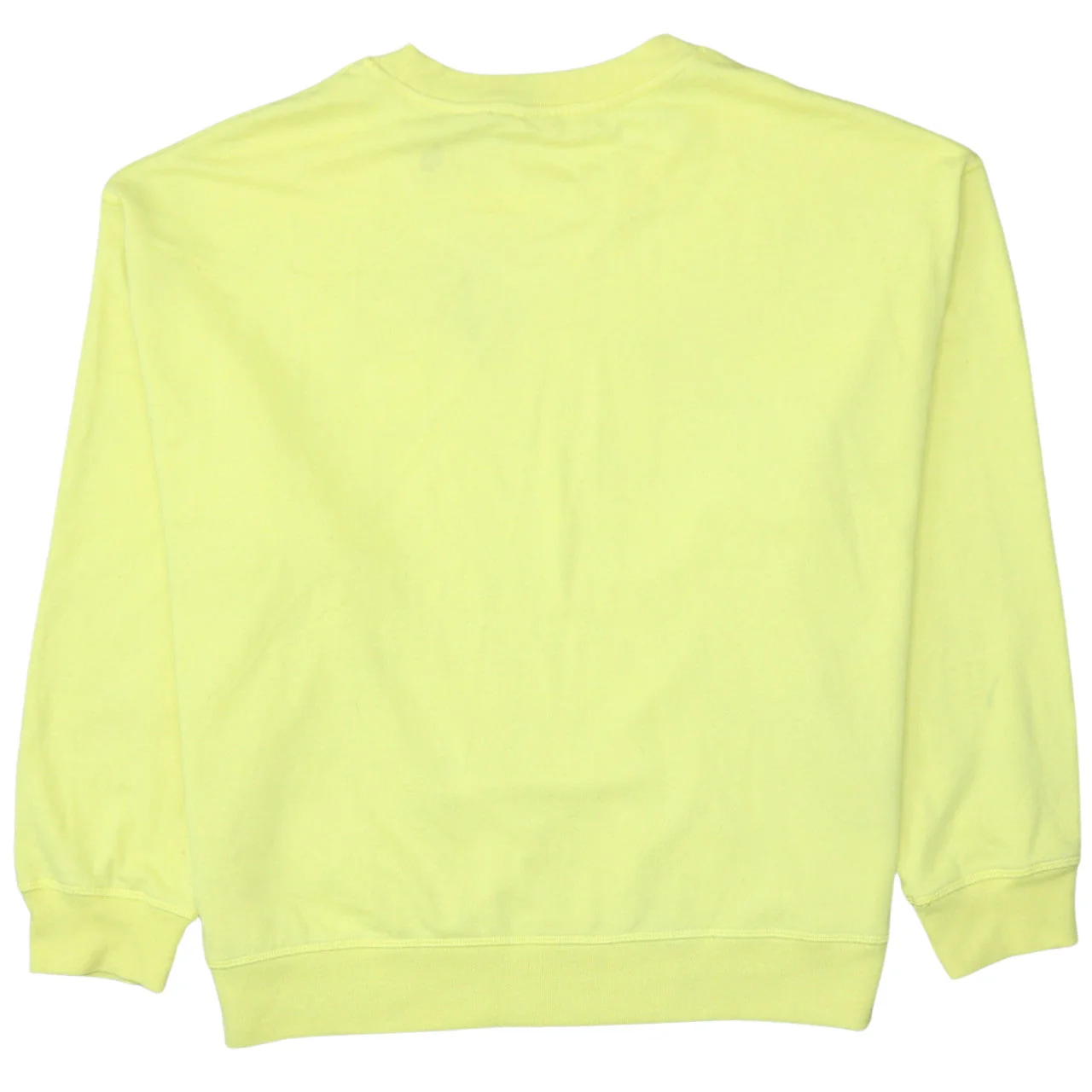 Levi's Women Yellow Crew Neck Long Sleeve Pullover Sweatshirt XXL - Image 4