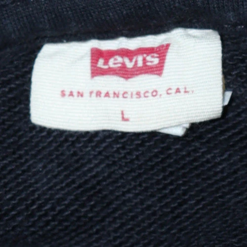 Levi's Women's Black L Pullover Hoodie with Logo Front - Image 5