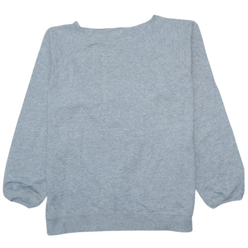 Levi's Women's Grey Crew Neck Pullover Sweatshirt XL USA Logo - Image 4