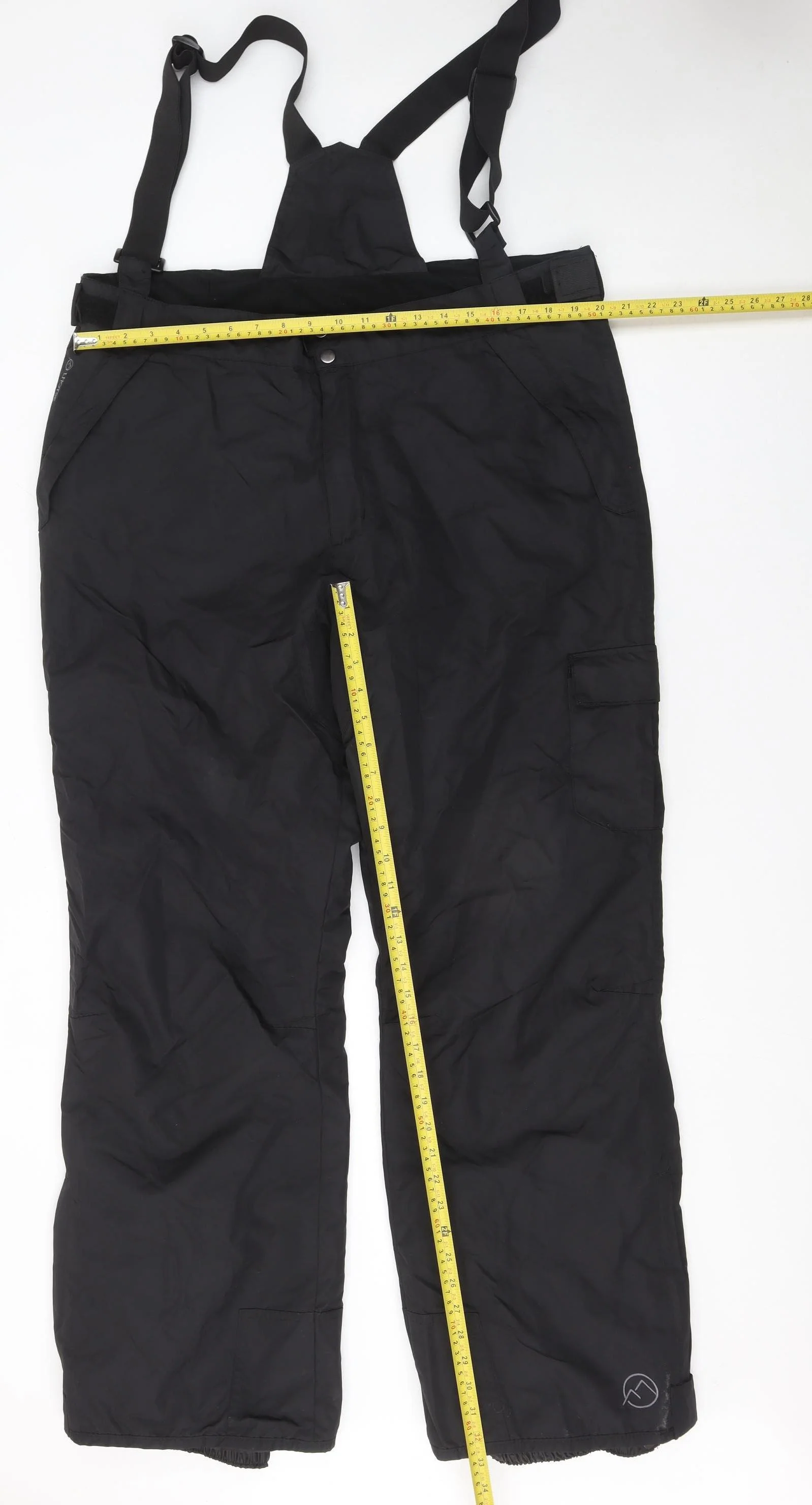 Lhotse Men's Black 3XL Snow Pants Waterproof Winter Trousers - Image 2