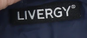 Livergy Men’s Blue Hooded Puffer Jacket Size 44 Regular Fit - Image 4