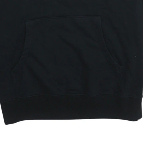Lonsdale Men's Black Pullover Hoodie Size L Fleece Sportswear - Image 8