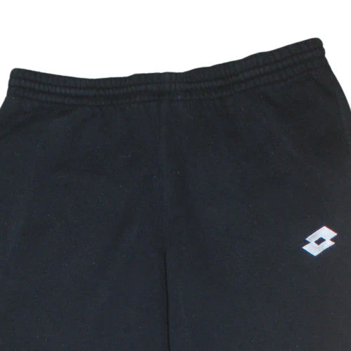 Lotto Mens Black Fleece Sweatpants M Regular Fit Sports Trousers - Image 8