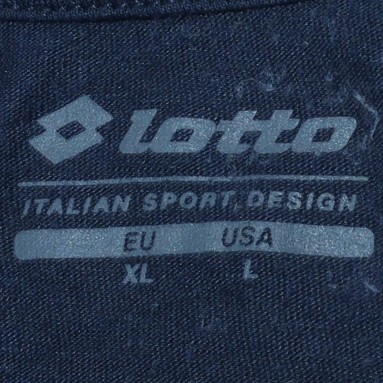 Lotto Men's Blue XL Graphic Sea Print Cotton T-Shirt - Image 5