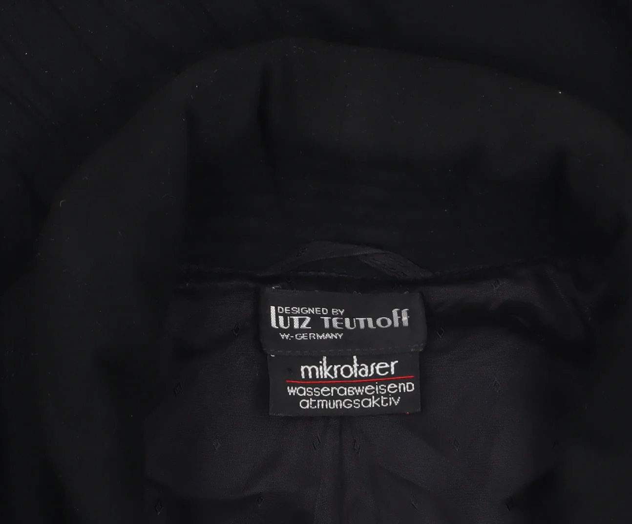 Lutz Teutloff Womens Black Size 12 Bomber Jacket Water Resistant - Image 6