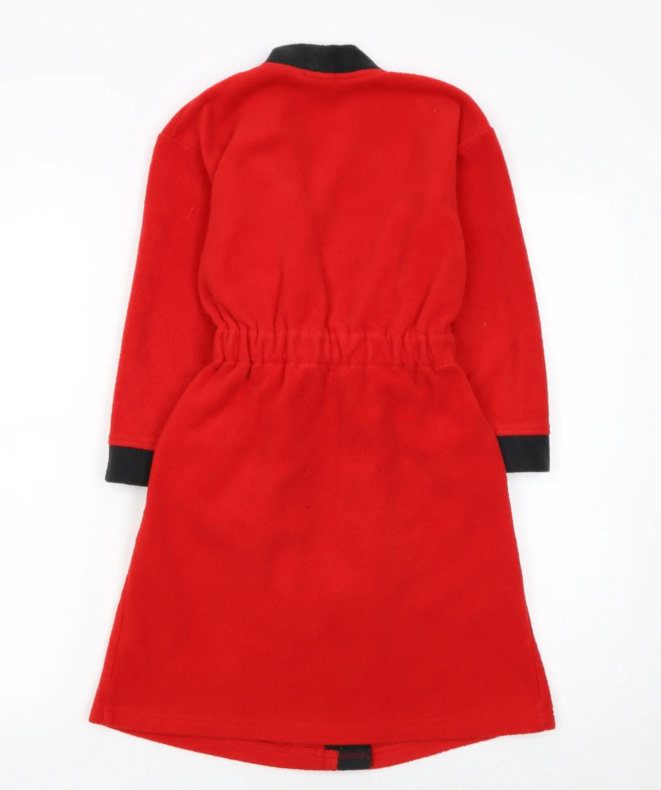 Manchester United Boys Red Fleece Robe 6-7 Years Belted Winter Nightwear - Image 3