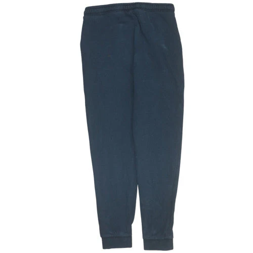 Marks and Spencer Boys Blue Cotton Jogger Trousers 12-13 Years - Image 3