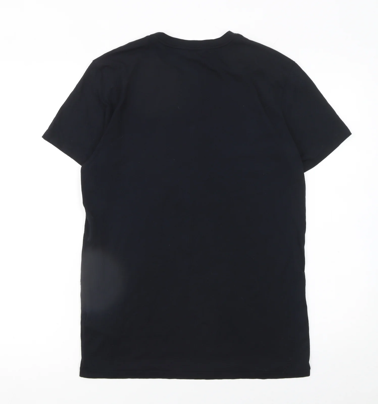 Marks and Spencer Men Black Crew Neck Short Sleeve T-Shirt M - Image 3