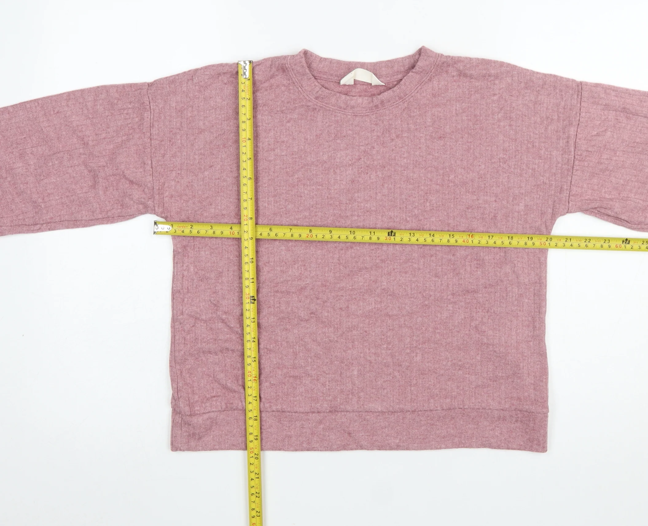 Marks and Spencer Women Pink Pullover Sweatshirt UK Small Soft Knit - Image 2