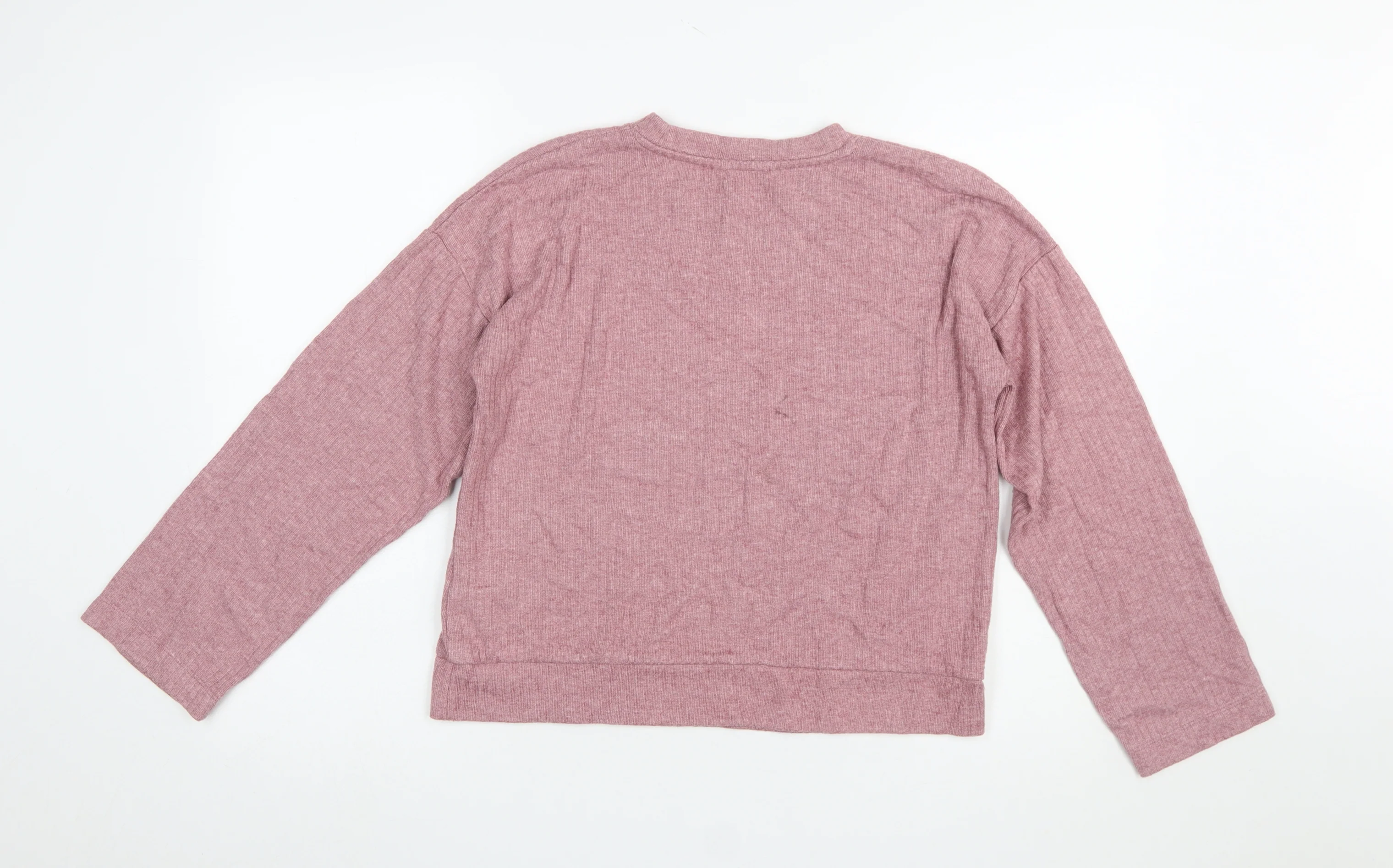 Marks and Spencer Women Pink Pullover Sweatshirt UK Small Soft Knit - Image 3