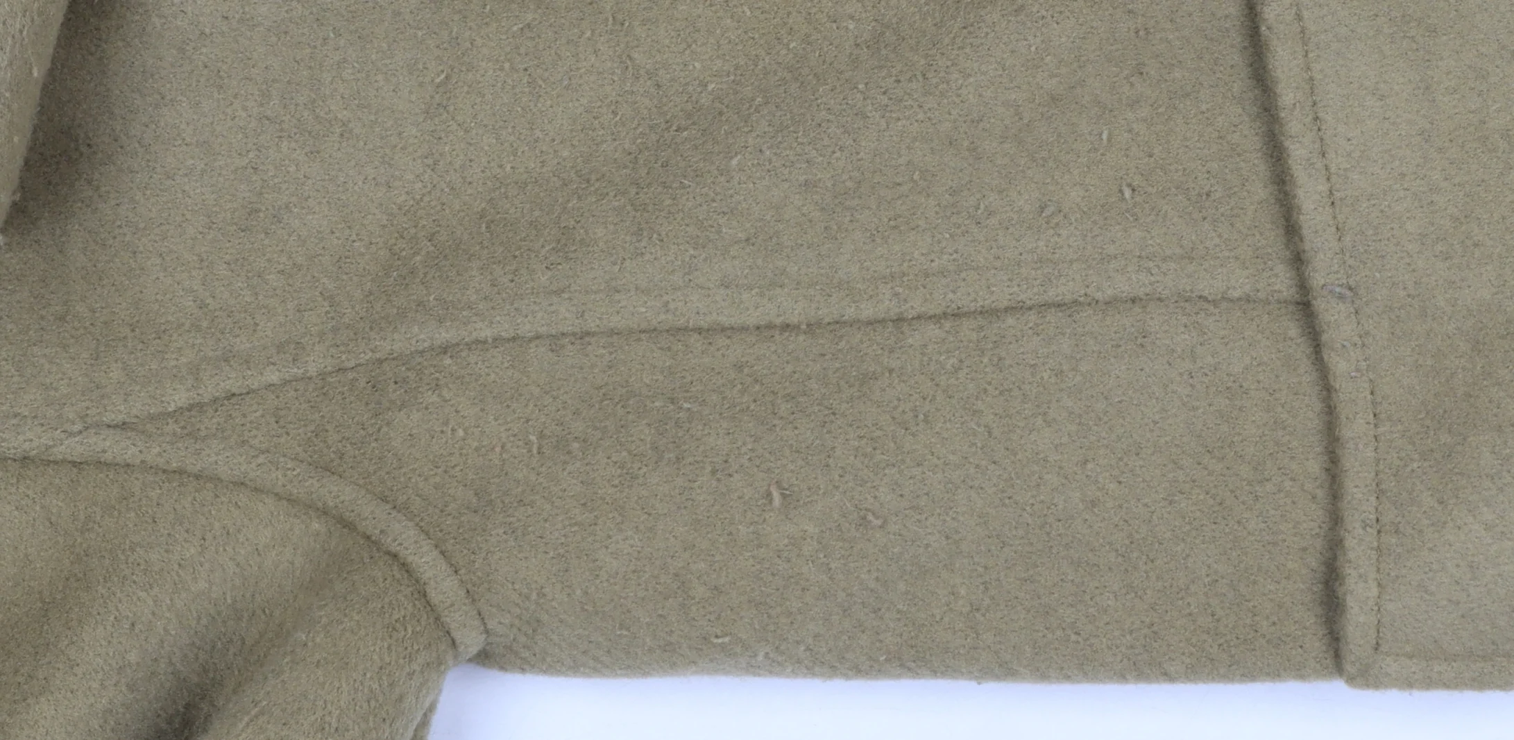 Marks and Spencer Women’s Beige Wool Blend Petite Coat Size 6 - Image 5