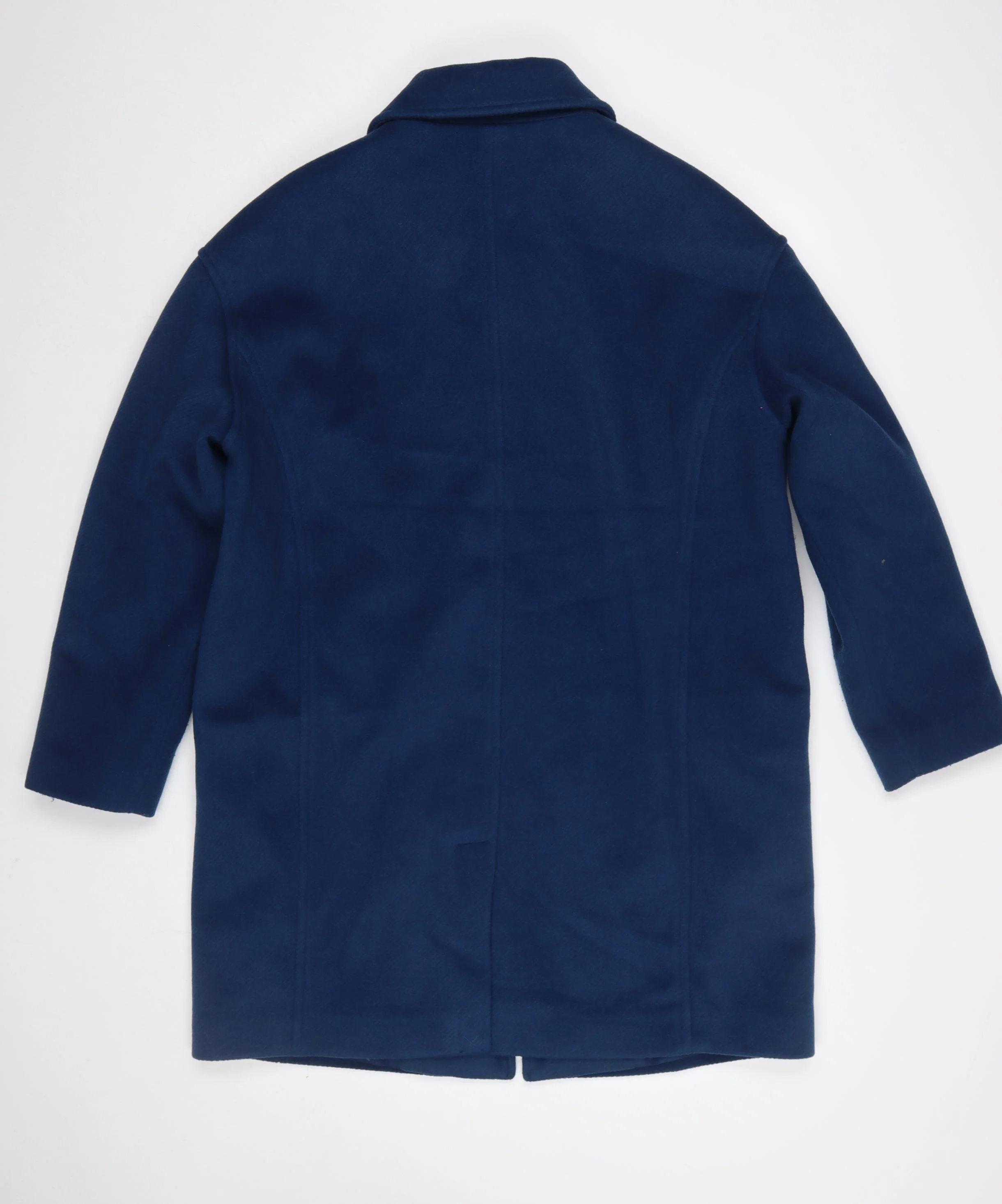 Marks and Spencer Women’s Blue Size 14 Classic Mid-Length Coat - Image 3