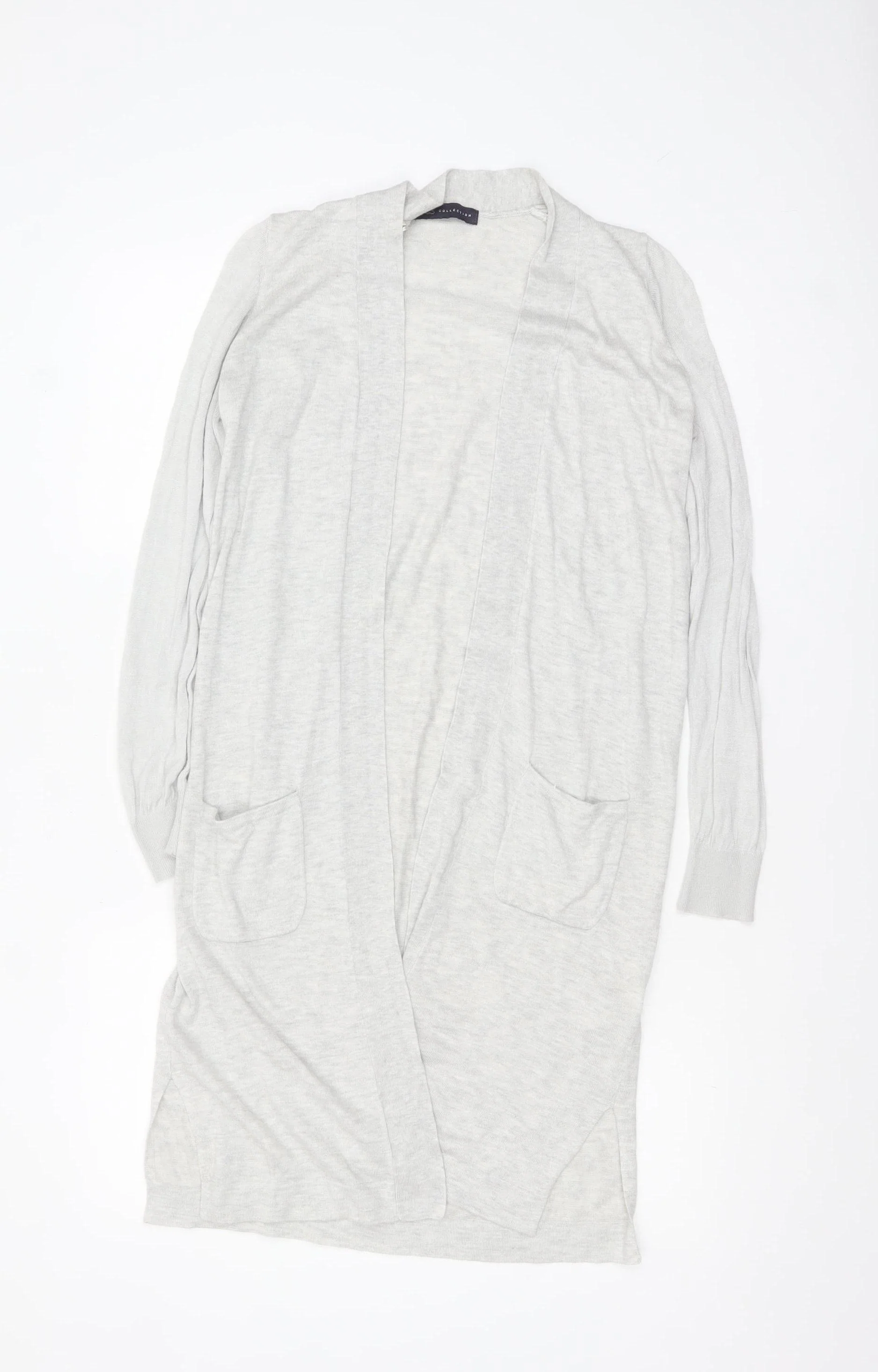 Marks and Spencer Women’s Grey Longline Knit Cardigan Size 10