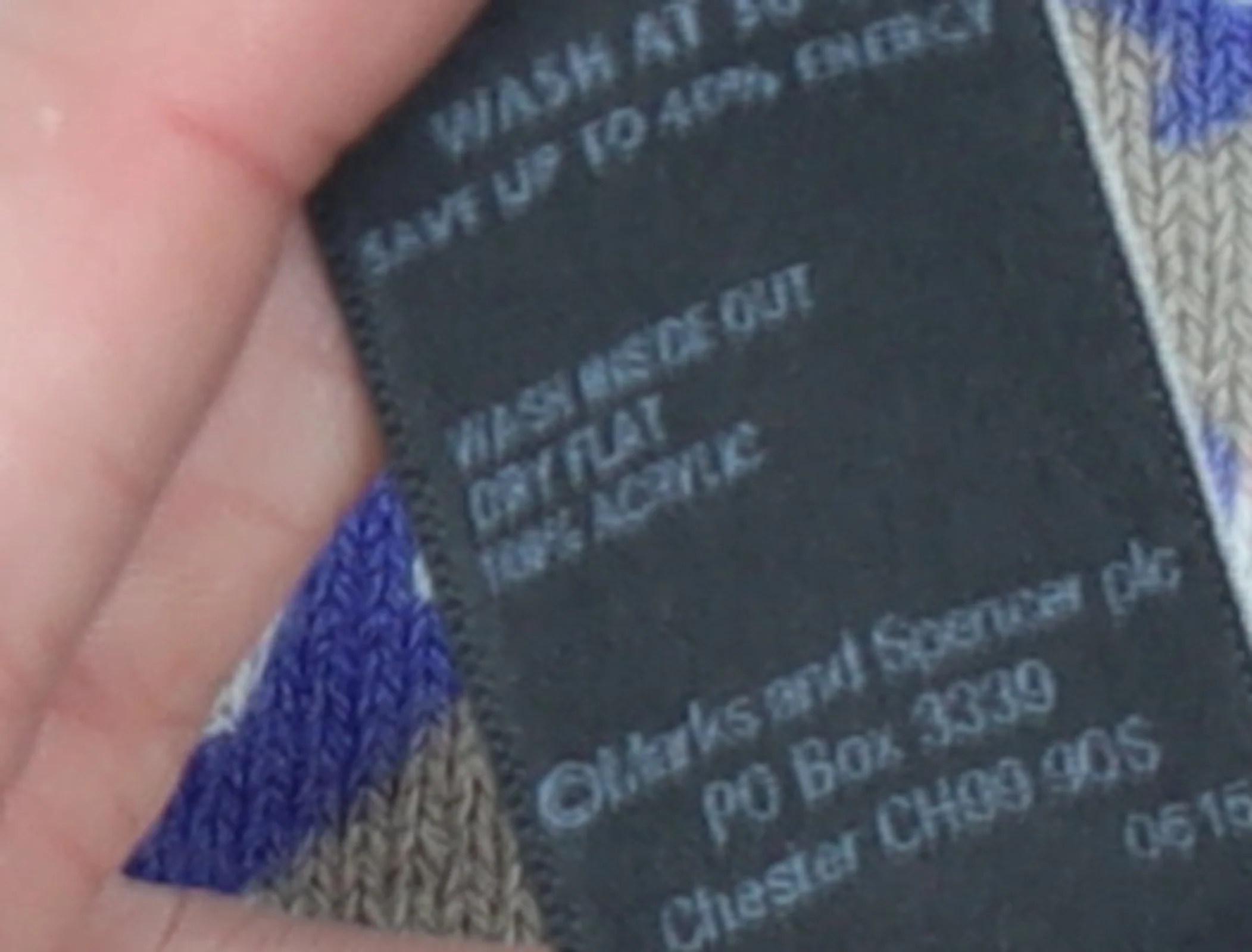 Marks and Spencer Women’s Multicoloured Size 16 Crew Neck Acrylic Jumper - Image 5