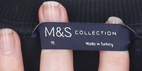 Marks and Spencer Women's Black Size 10 Pullover Sweatshirt - Image 4