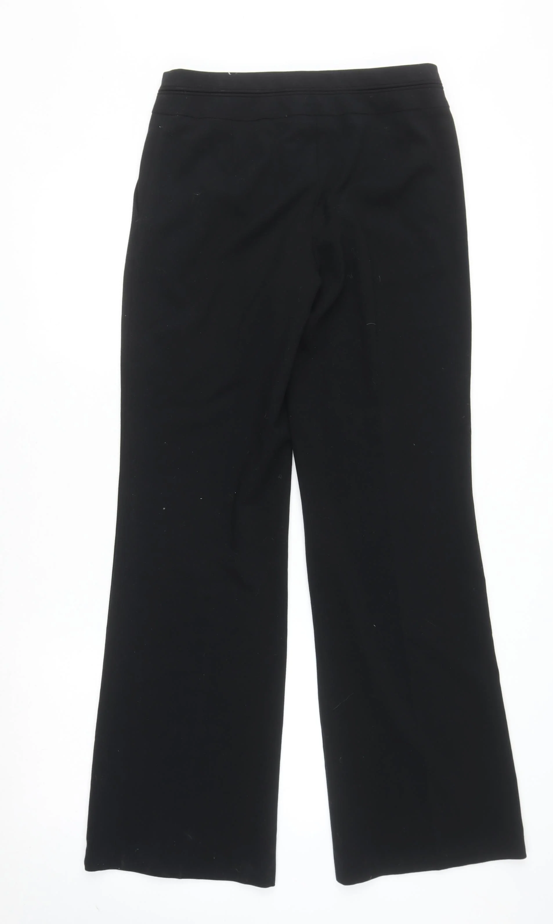 Marks and Spencer Women's Black Size 8 Long Dress Pants - Image 3