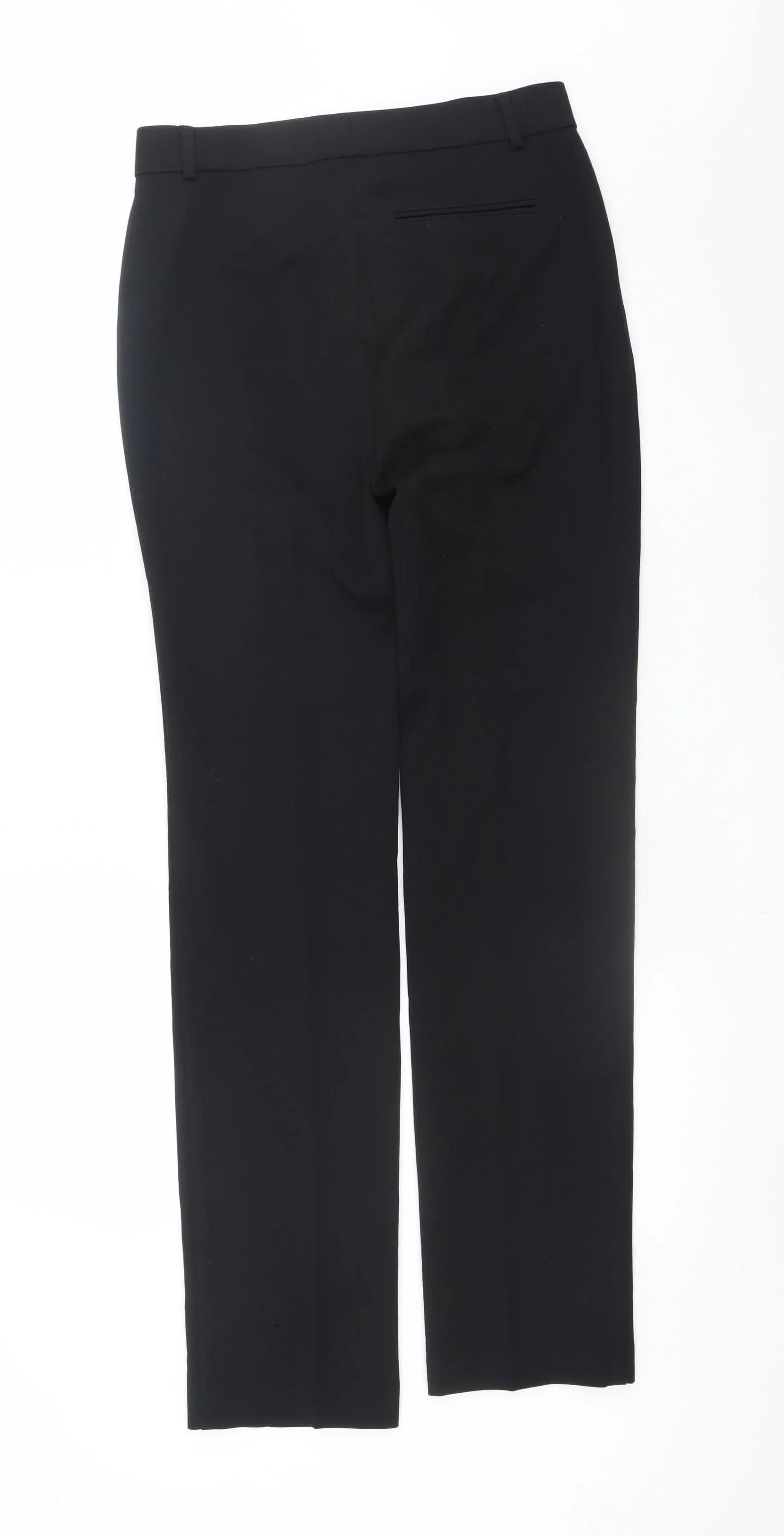 Marks and Spencer Women's Black Size 8 Long Slim Stretch Work Trousers - Image 3