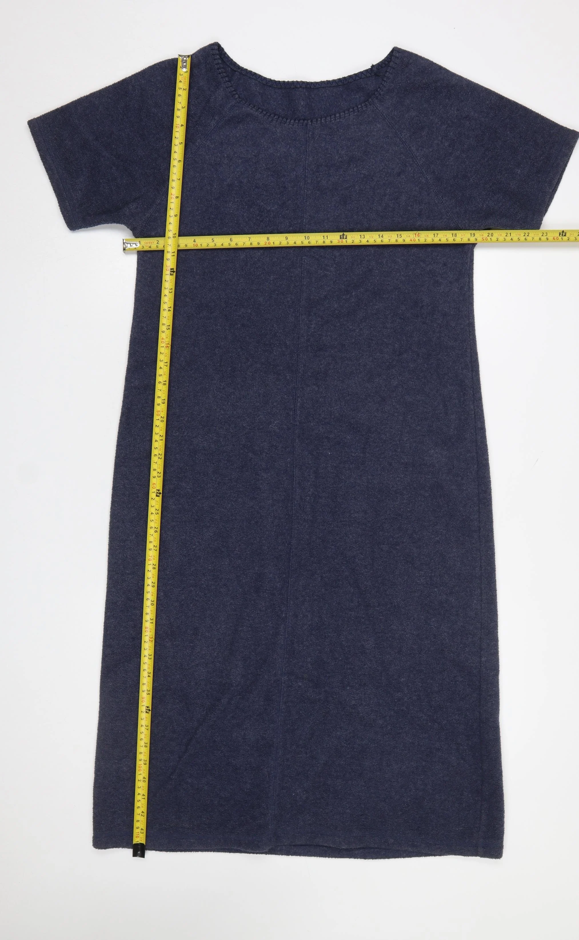Marks and Spencer Womens Blue Size 14 Midi Shift Dress - Image 2