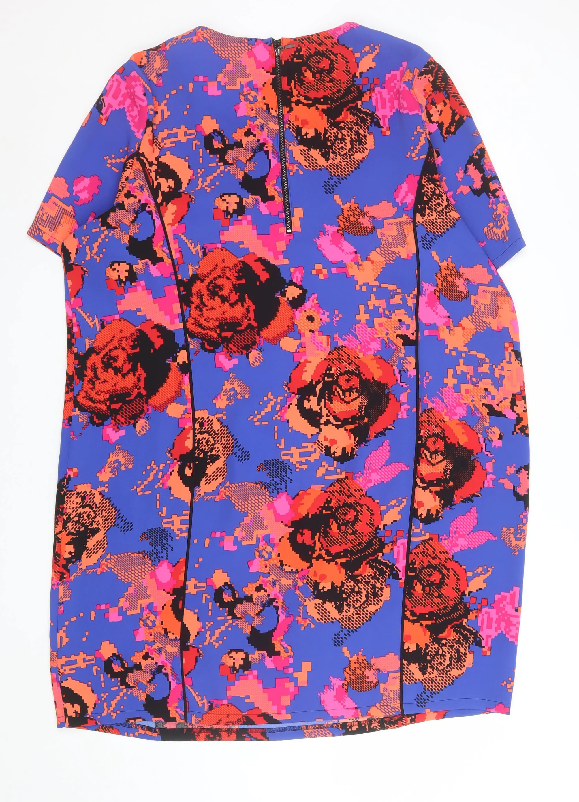 Marks and Spencer Women's Multicoloured Size 22 Sheath Dress - Image 3