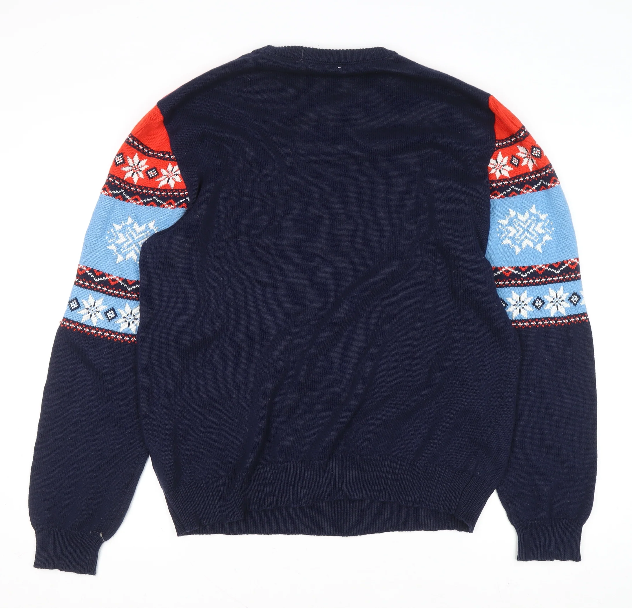 Marvel Captain America Men's Multicoloured Cotton Pullover Jumper L - Image 3