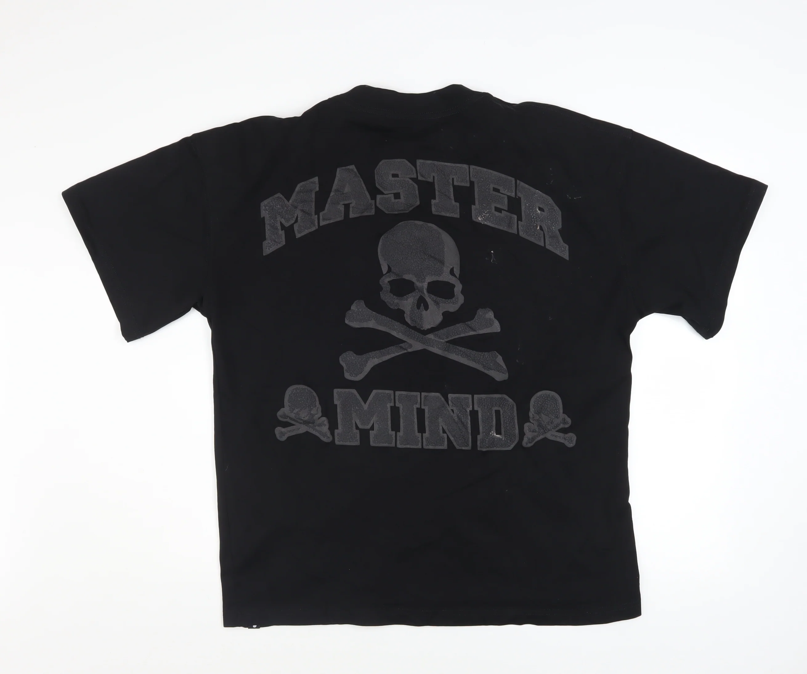 Mastermind Japan Men's Black Cotton Skull Graphic T-Shirt Size S - Image 3