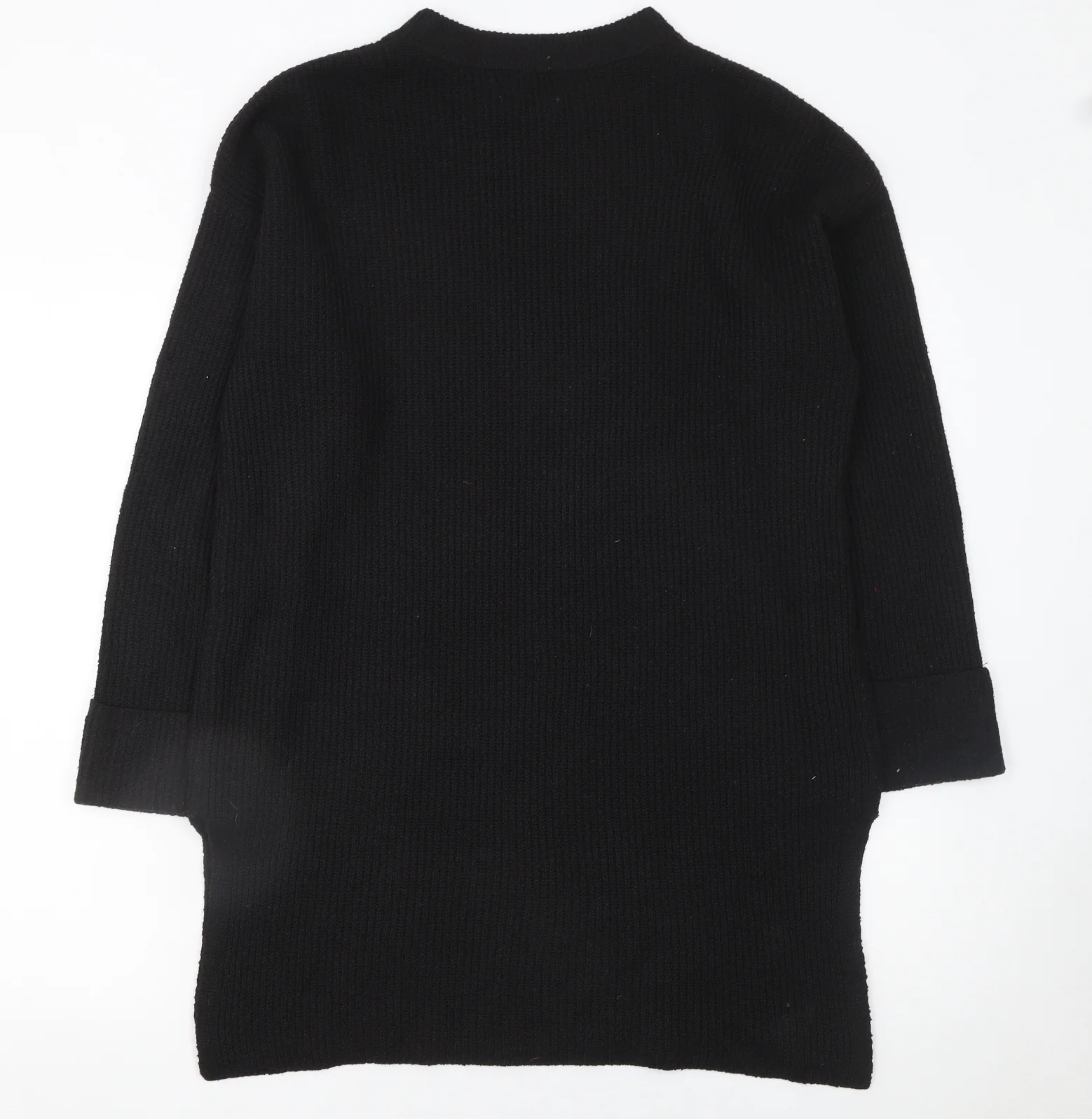 Matalan Women’s Black Mock Neck Knit Pullover Jumper Size S - Image 3