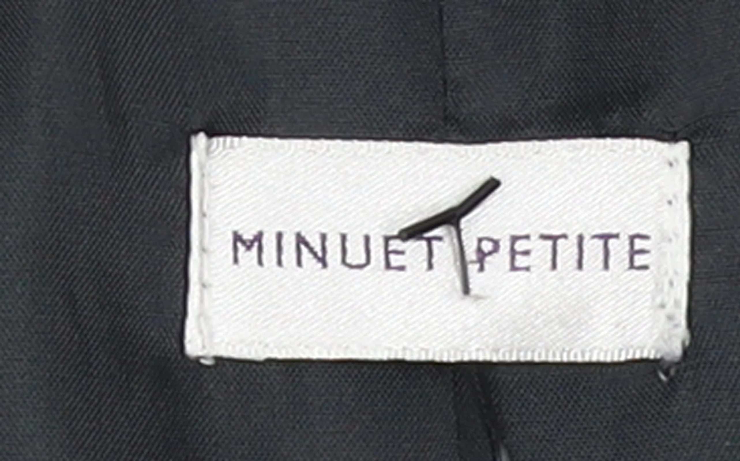 Minuet Petite Women's Black & White Herringbone Blazer UK 12 Petite - Image 4