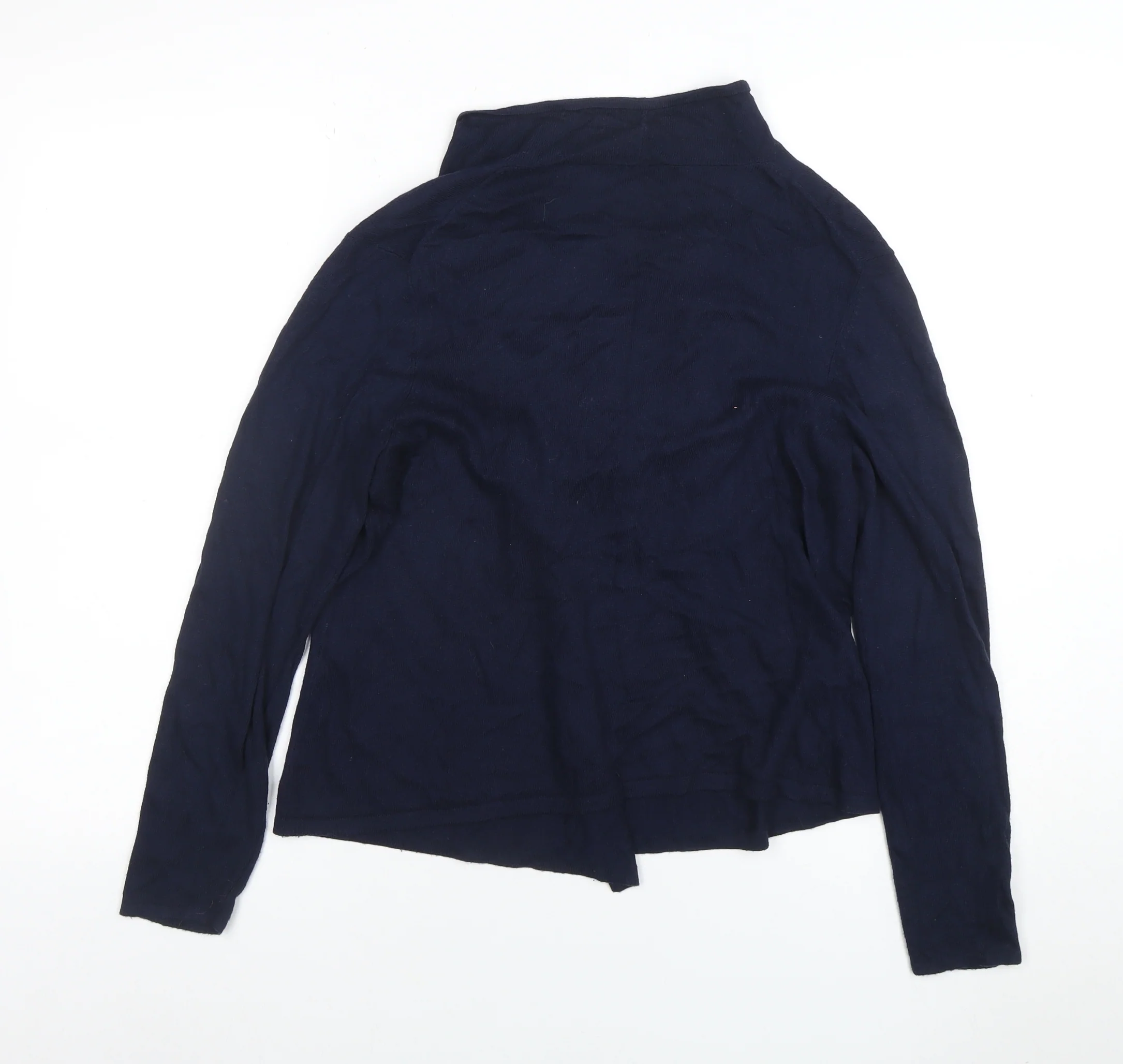 Minuet Petite Women's Blue Small Cardigan Knit Jumper