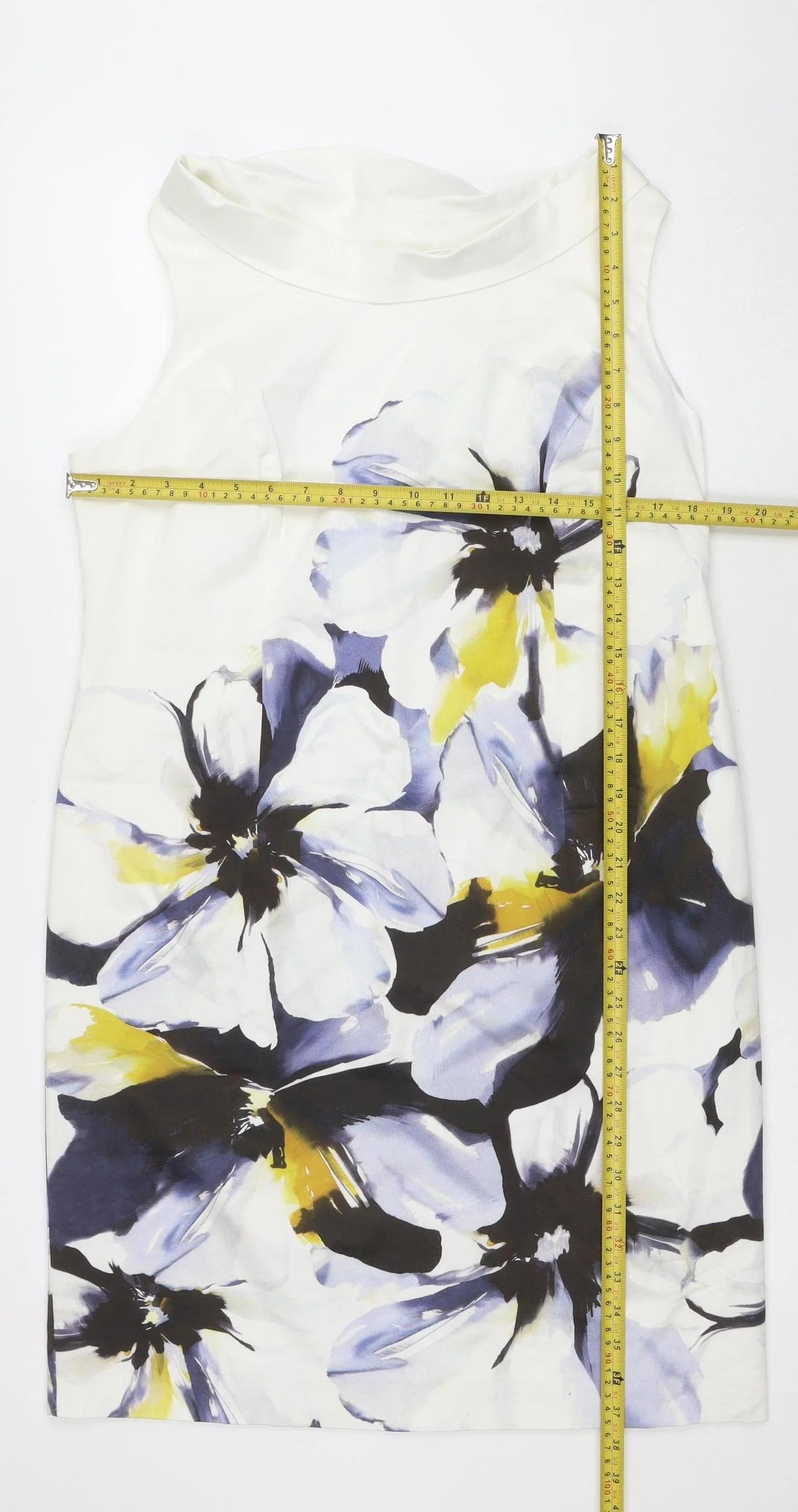 Minuet Petite Women's Multicoloured Floral Sheath Dress Size 18 - Image 2