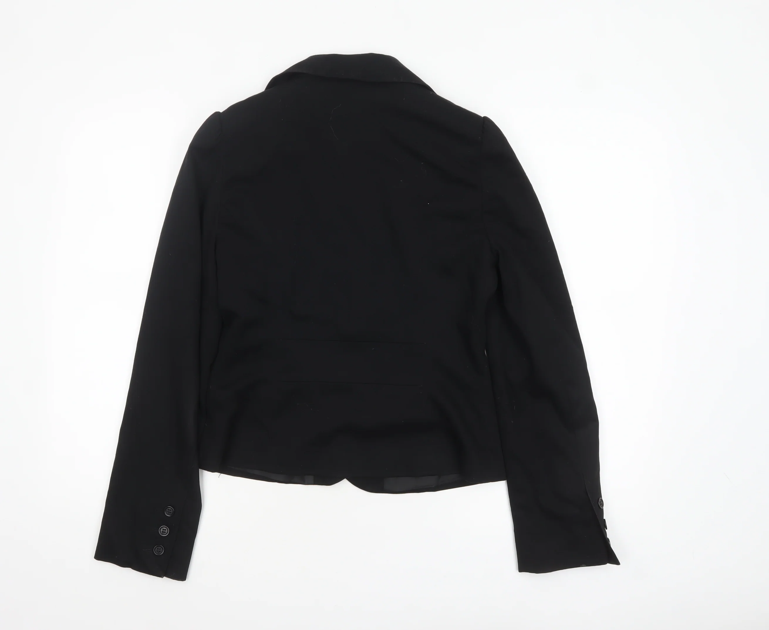 Miss Selfridge Women's Black Size 12 Classic Tailored Blazer Jacket - Image 3