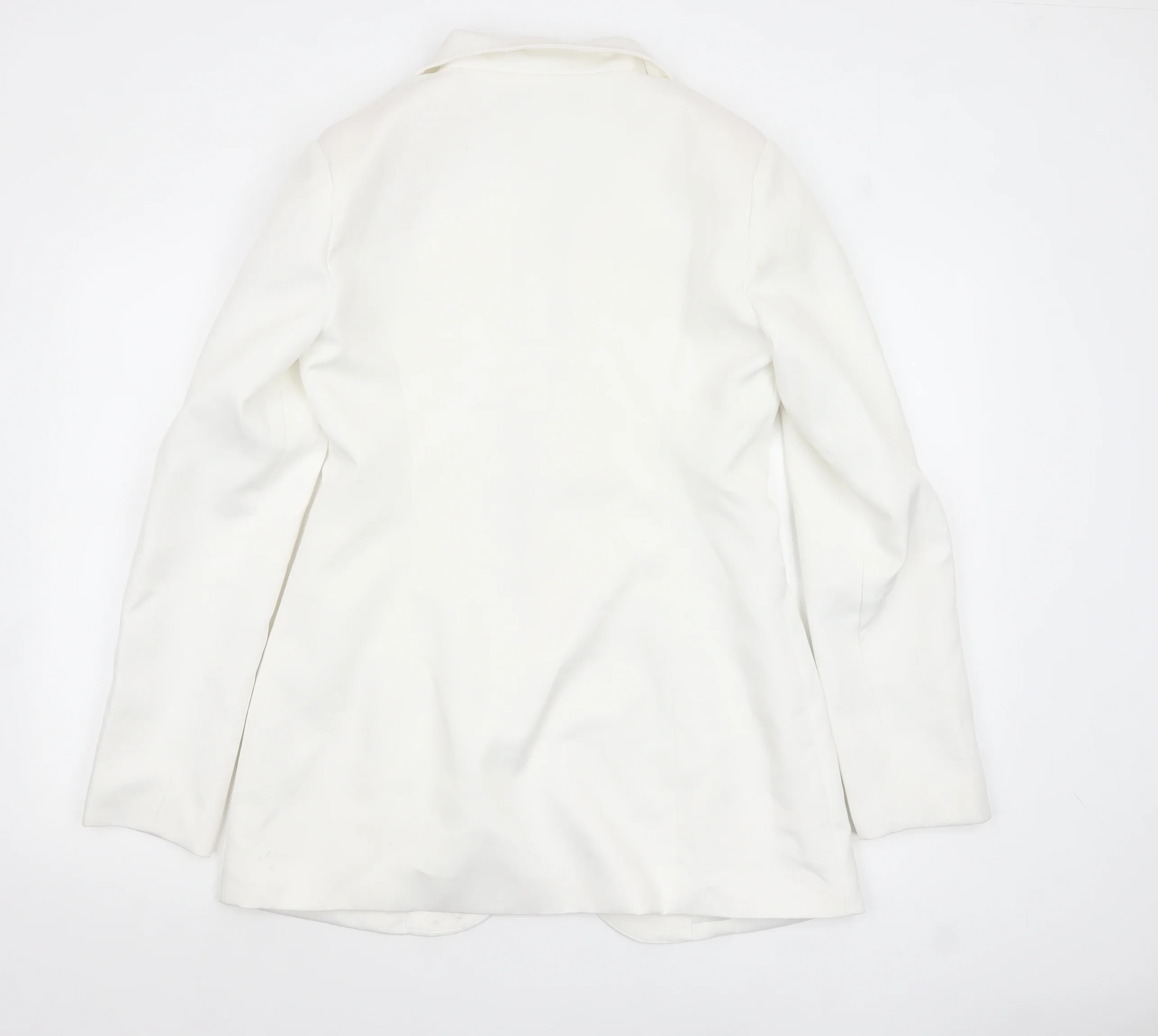 Missguided Women’s Ivory Tall One-Button Blazer UK 12 - Image 3