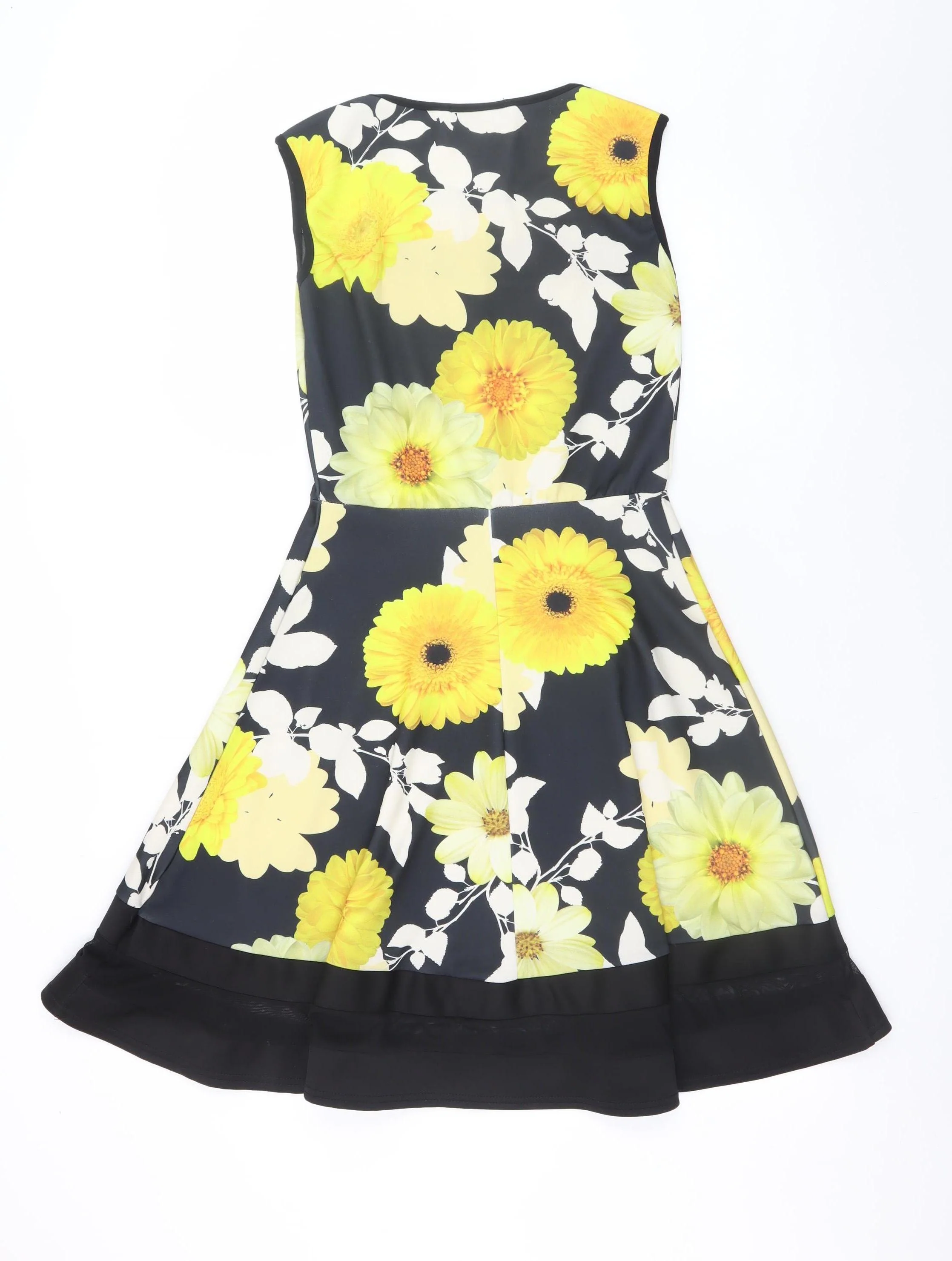 Misslook Women’s Multicoloured Floral Fit & Flare Dress Size 10 - Image 3