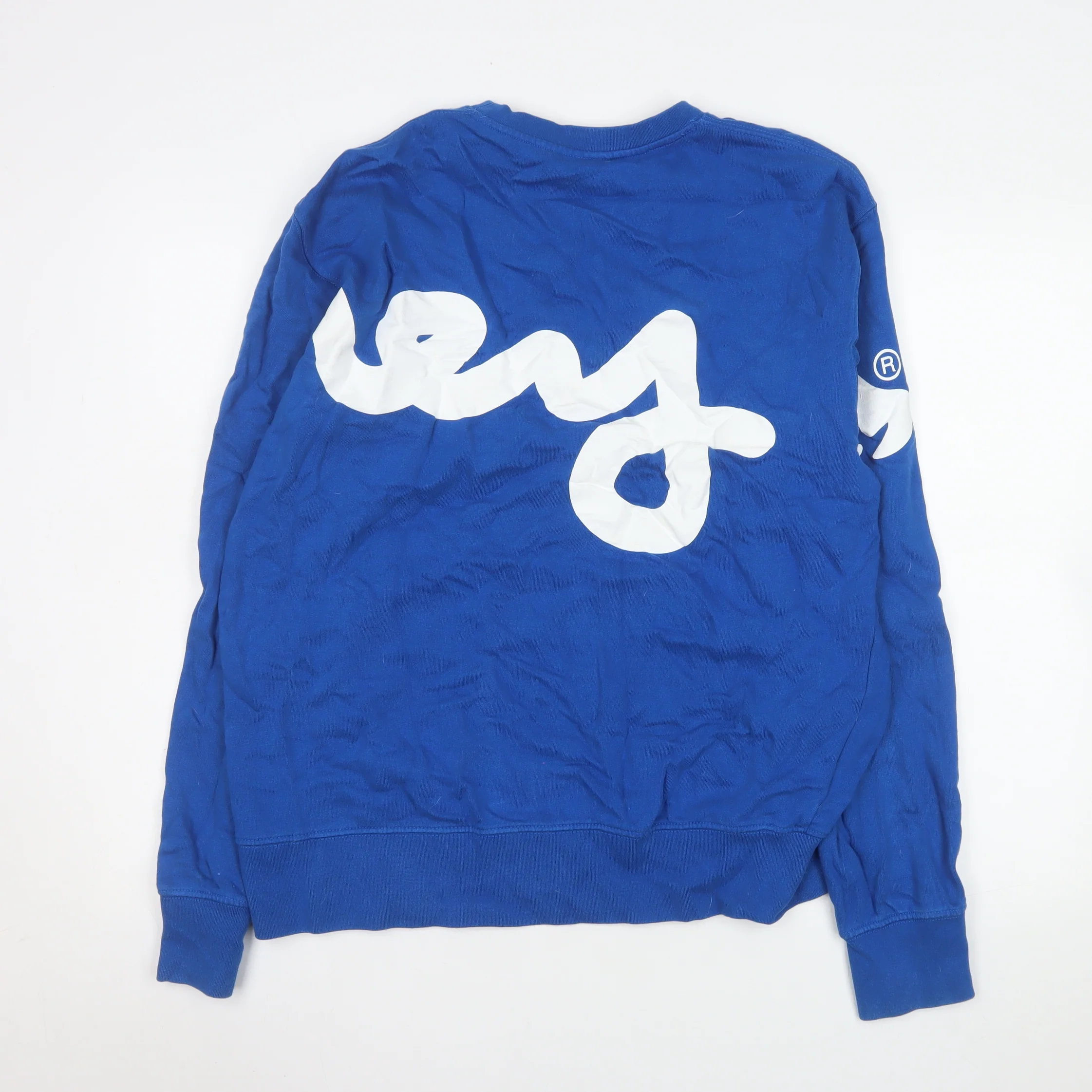 Money Men's Blue XL Pullover Logo Crew Neck Sweatshirt - Image 3