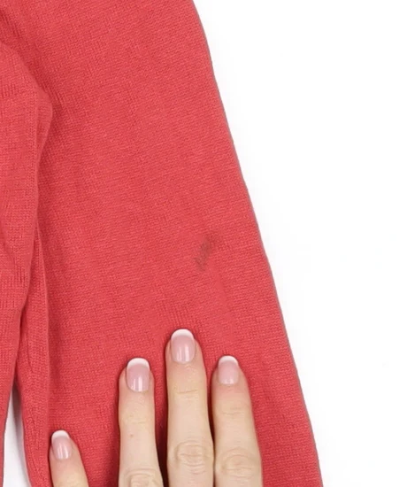 Monsoon Women's Red Cotton Button Cardigan M Long Sleeve - Image 6