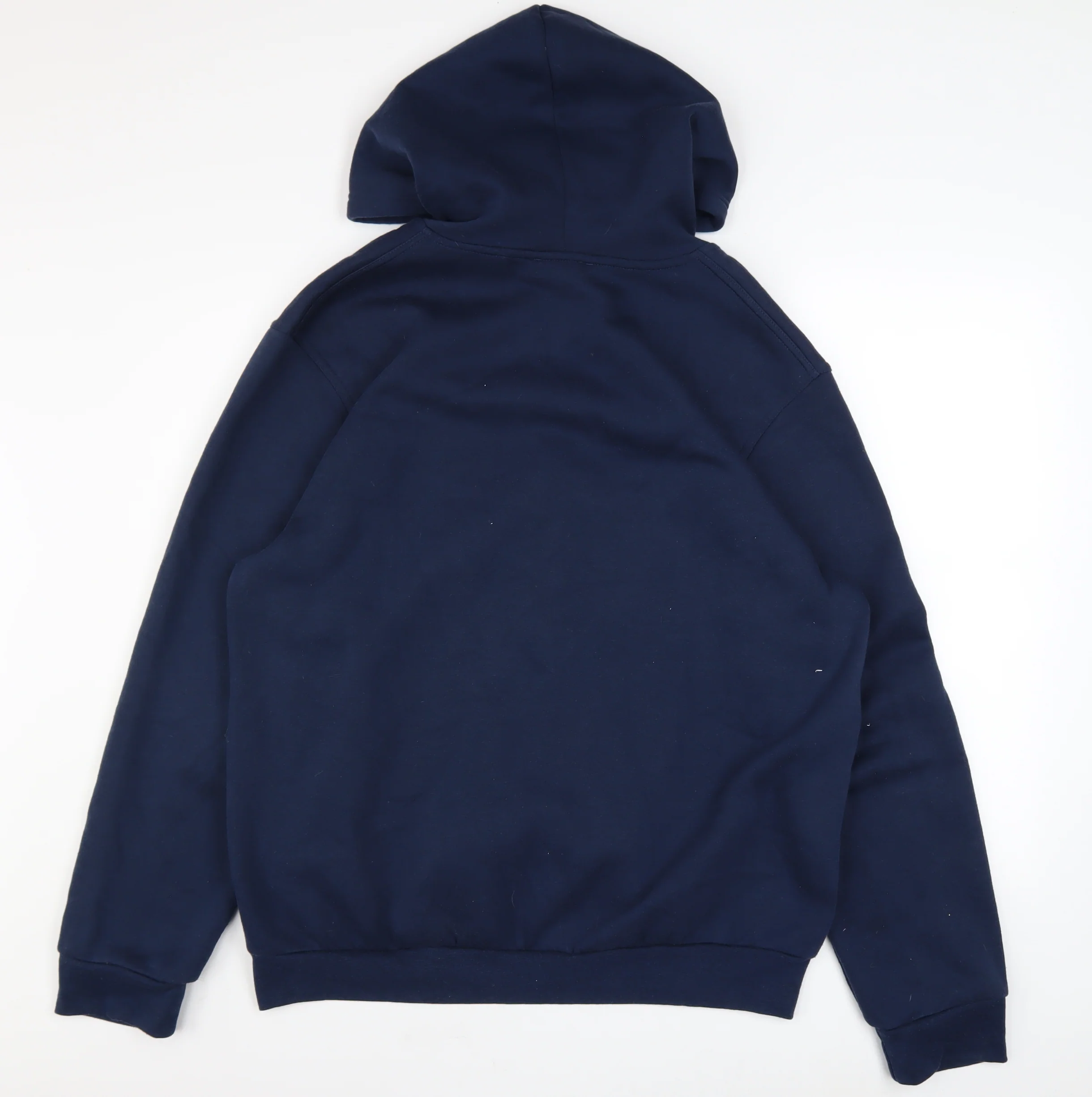 Mountain Ridge Men's Navy Blue Full Zip Hoodie XL Cotton Blend - Image 3