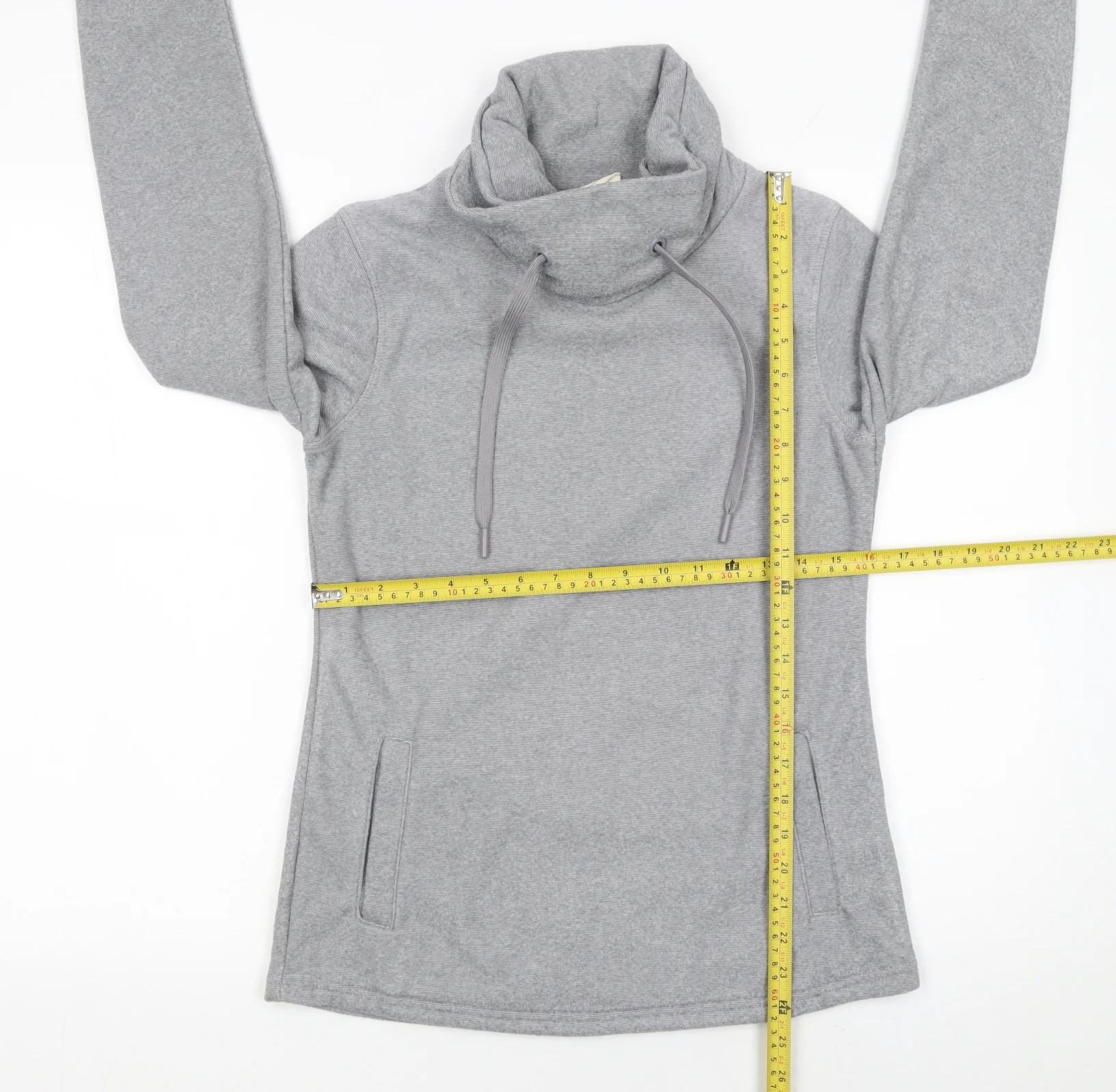 Mountain Warehouse Women Grey Size 16 Cowl Neck Pullover Sweatshirt - Image 2