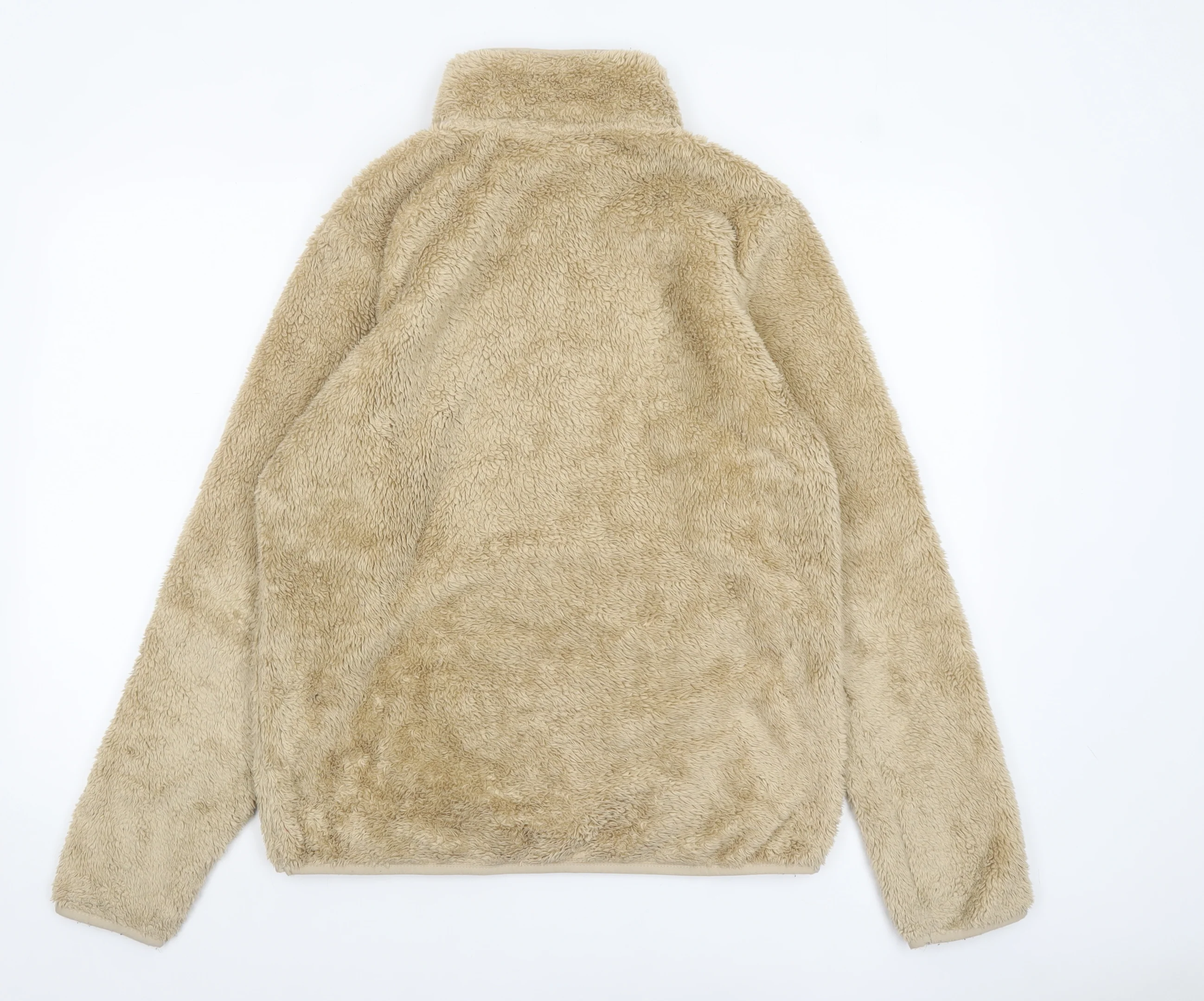 Mountain Warehouse Women's Beige Fleece 1/2 Zip Pullover Sweatshirt Size S - Image 3
