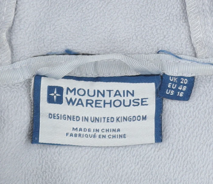 Mountain Warehouse Women's Grey Size 20 Softshell Hooded Jacket - Image 4
