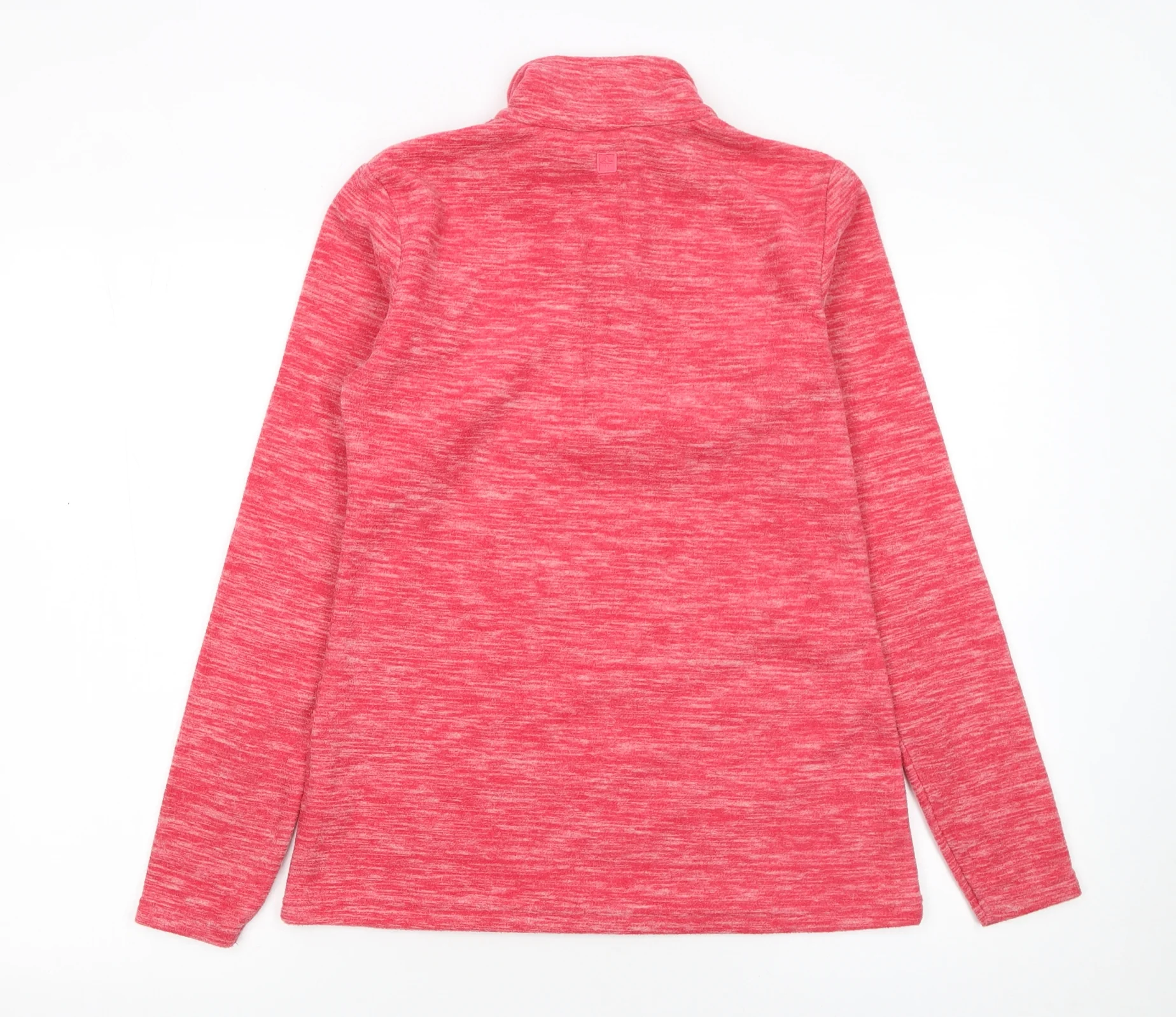 Mountain Warehouse Womens Red 1/4 Zip Fleece Pullover UK 8 - Image 3