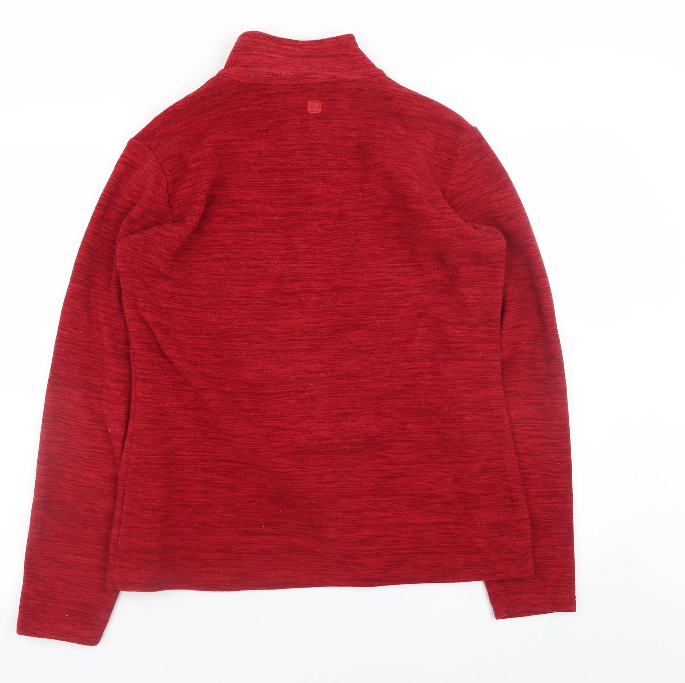 Mountain Warehouse Womens Red Fleece Half Zip Jacket Size 12 - Image 3